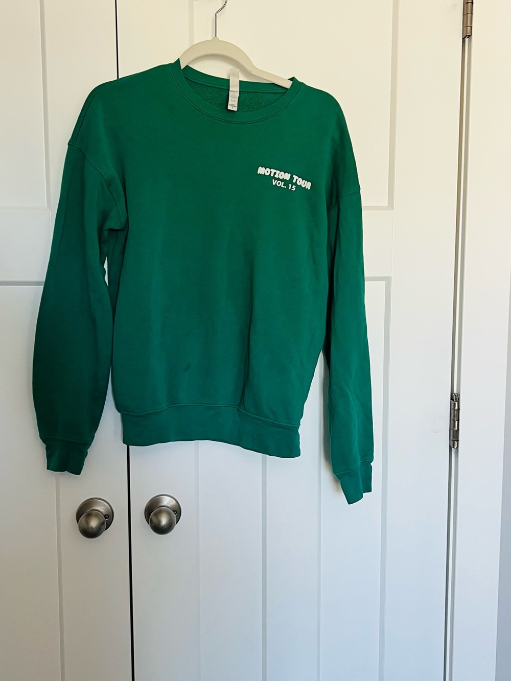 Bella Canvas Green 'Motown Tour Vol. 15' Crewneck Sweatshirt